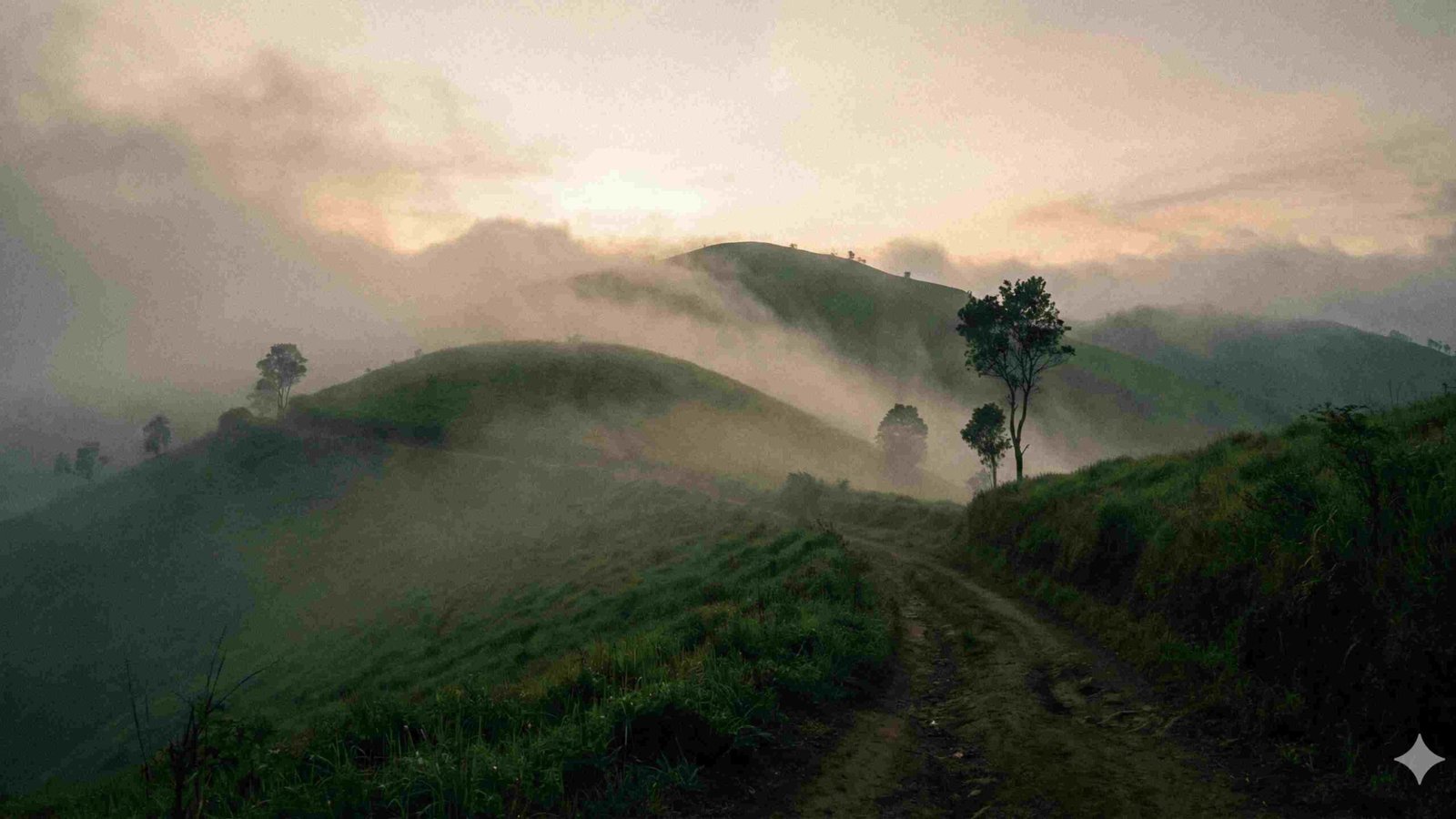 Lanskap Gunung Kasang, Garut, dari website Java Preanger